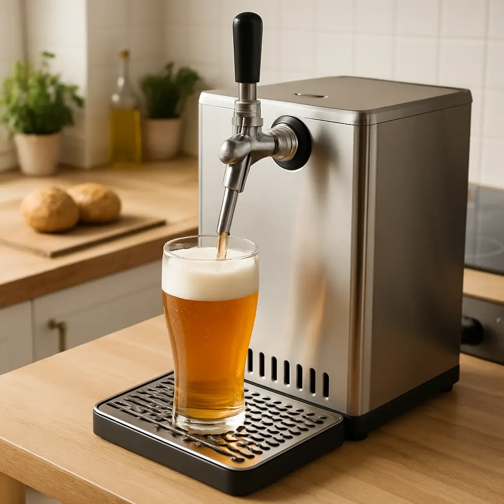 Kit de conversion kegerator VEVOR Kit Beer 22 : tour à bière en inox 304, régulateur CO2 double manomètre et coupleur de fût