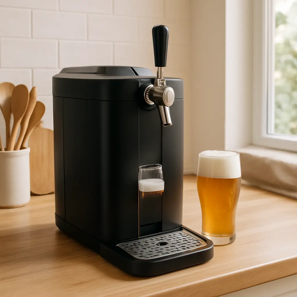 Kit tireuse à bière Vevor Kit Beer 23 : colonne à bière en inox, régulateur CO2 double manomètre et raccord de fût pour transformer un frigo en kegerator