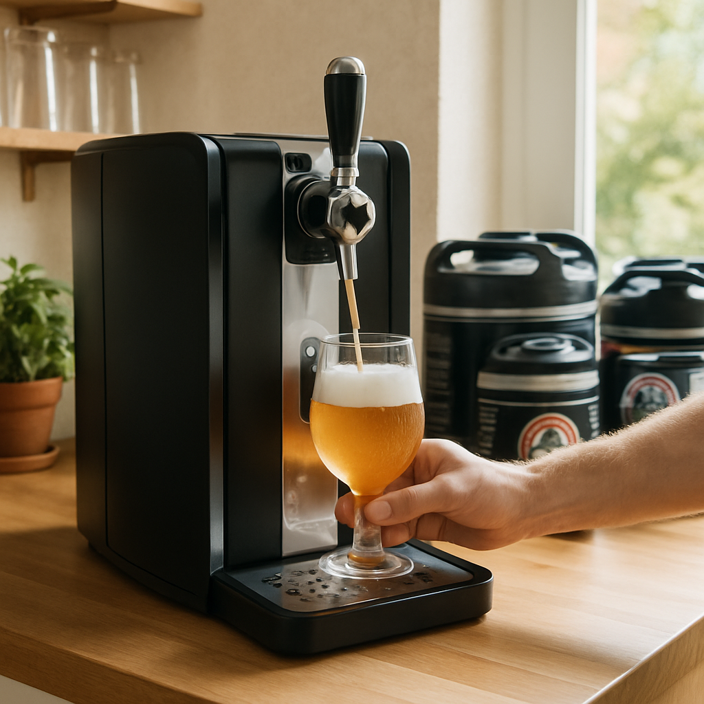 Philips PerfectDraft HD3720 tireuse à bière avec fût 6 L et écran LCD
