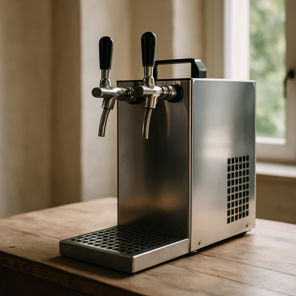 Tireuse Philips PerfectDraft associée à une BeerTender pour servir deux bières