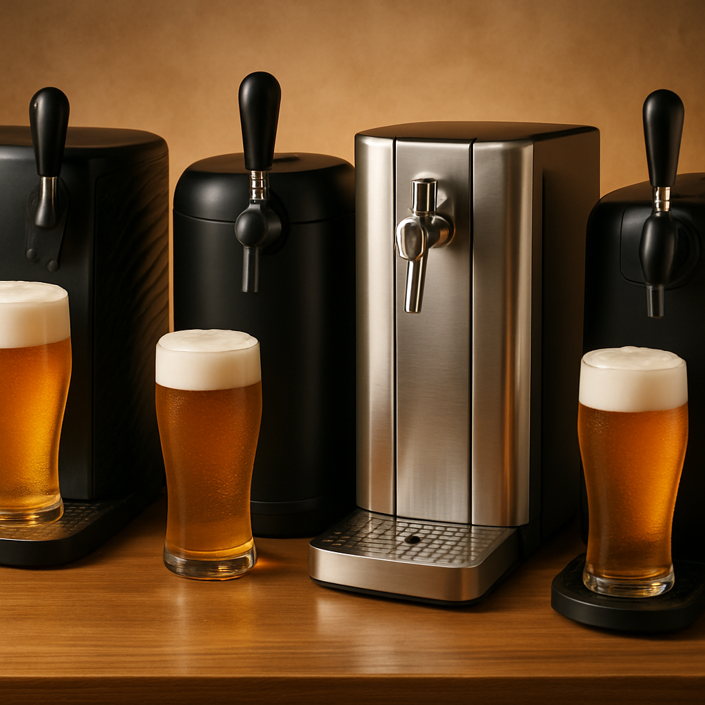 Tireuse à bière Klarstein Skal au design épuré avec écran LED