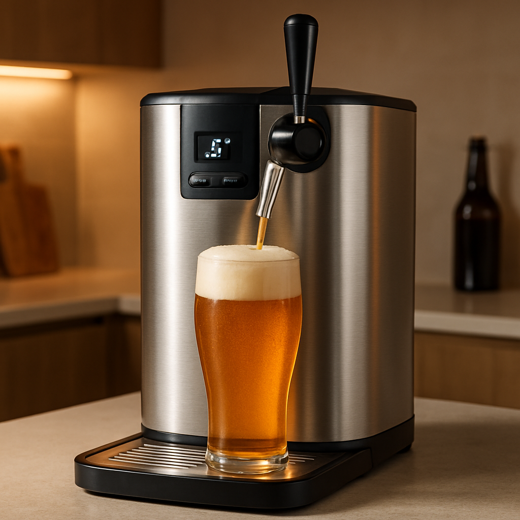 Klarstein Skal tireuse à bière entrée de gamme en inox brossé