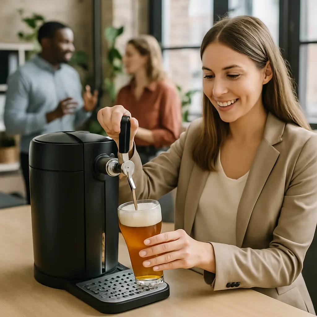 Tireuse à bière au bureau : bonne idée pour l&rsquo;afterwork en entreprise ?