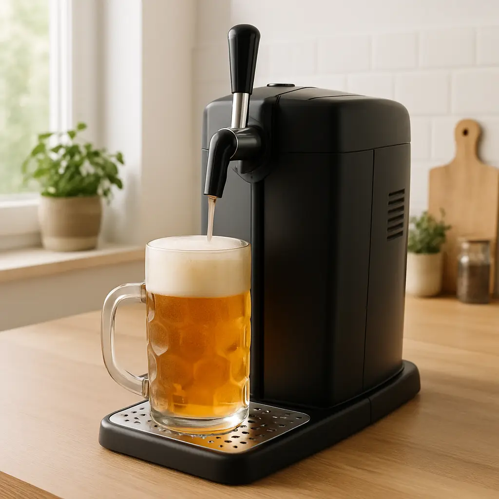 Tireuse à bière Clatronic BZ 3740 en inox pour fût de 5 litres