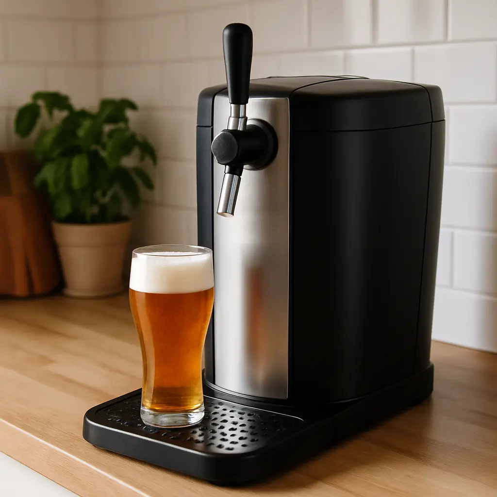 Tireuse à bière Daewoo BD150 noire pour fût de 5 litres pressurisé