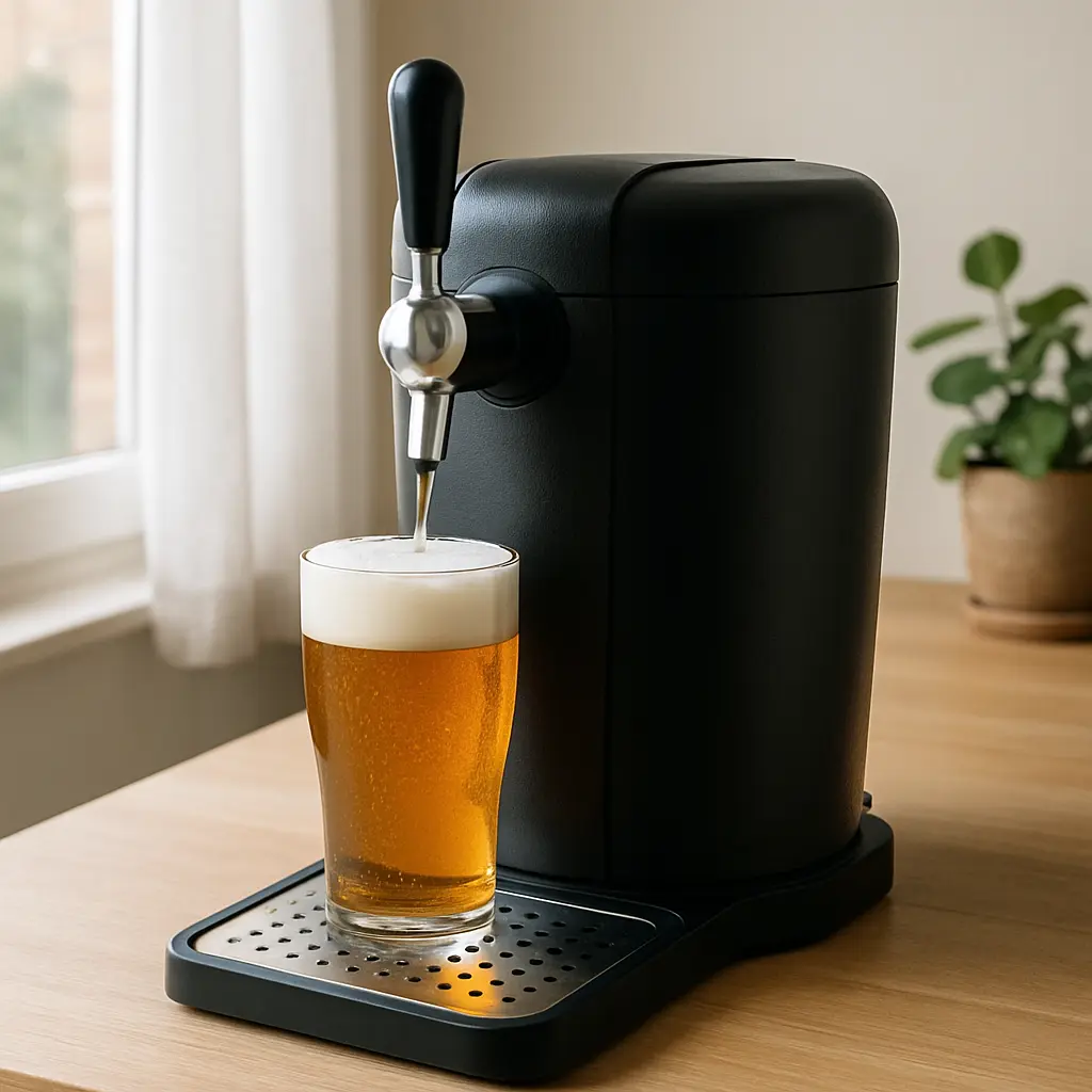 Machine à bière pression DarkSwan, gadget de comptoir à mousse ultrasonique