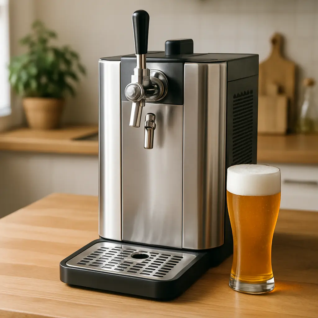 Tireuse à bière professionnelle Ich-Zapfe AS-80 à refroidisseur humide 2 sorties