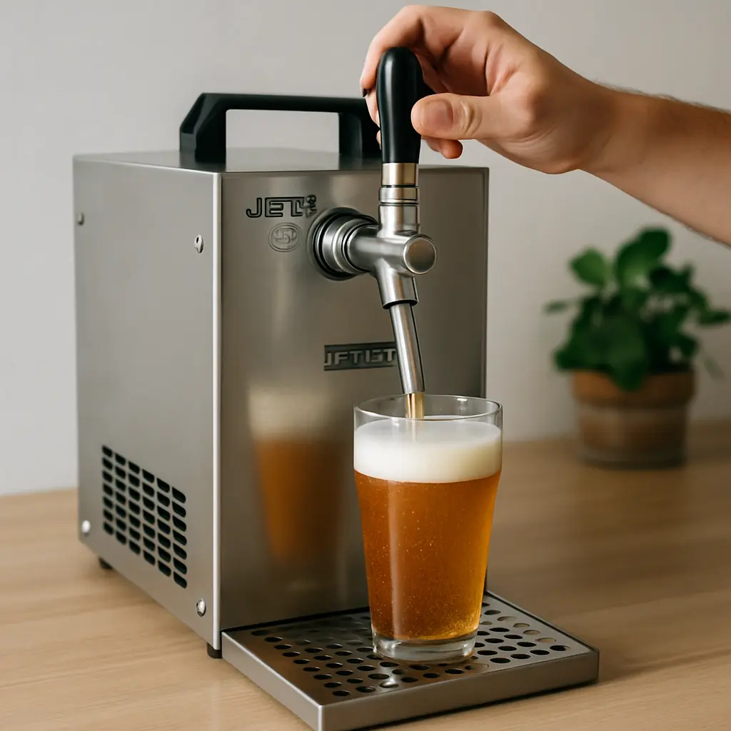 Tireuse à bière semi-pro Ich-Zapfe Jet 30 à refroidisseur à sec 1 ligne