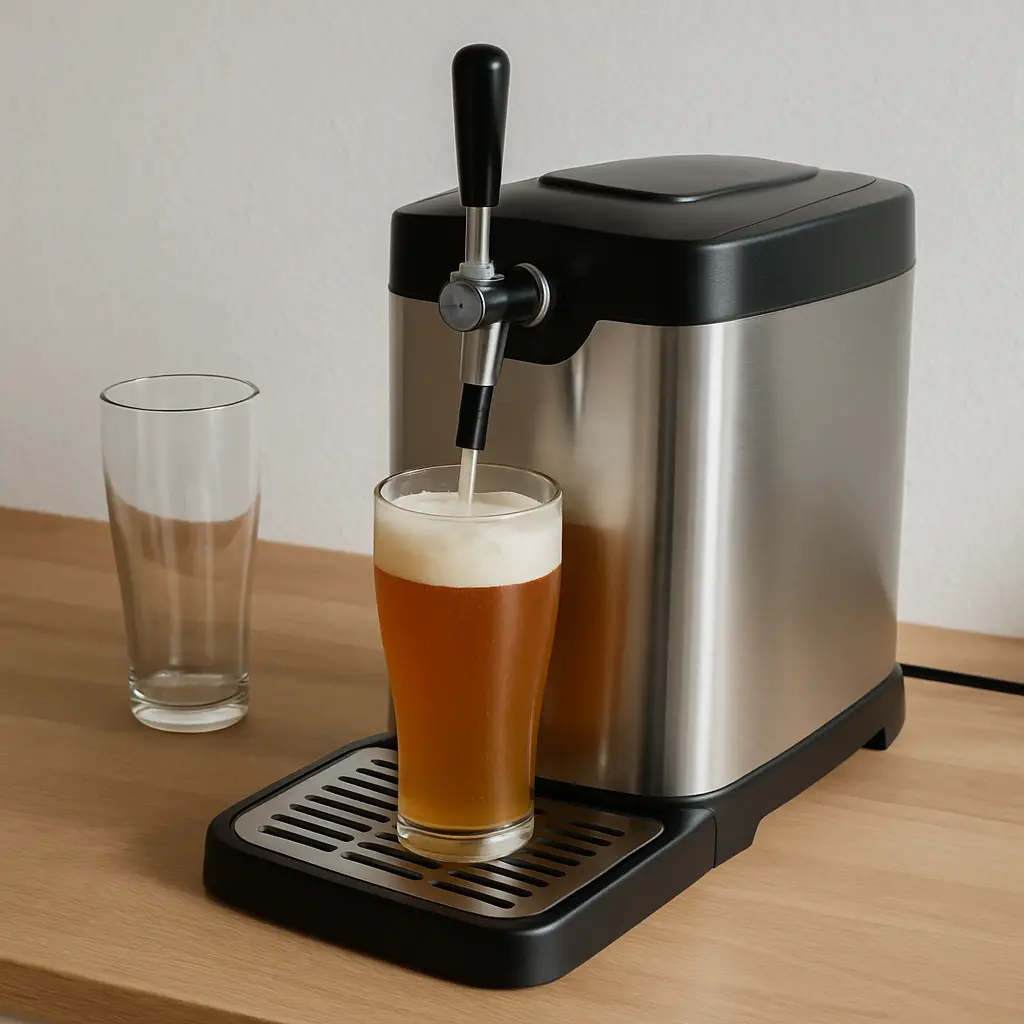 Tireuse à bière Klarstein Hopfenthal 5 L à refroidissement thermoélectrique avec écran LED