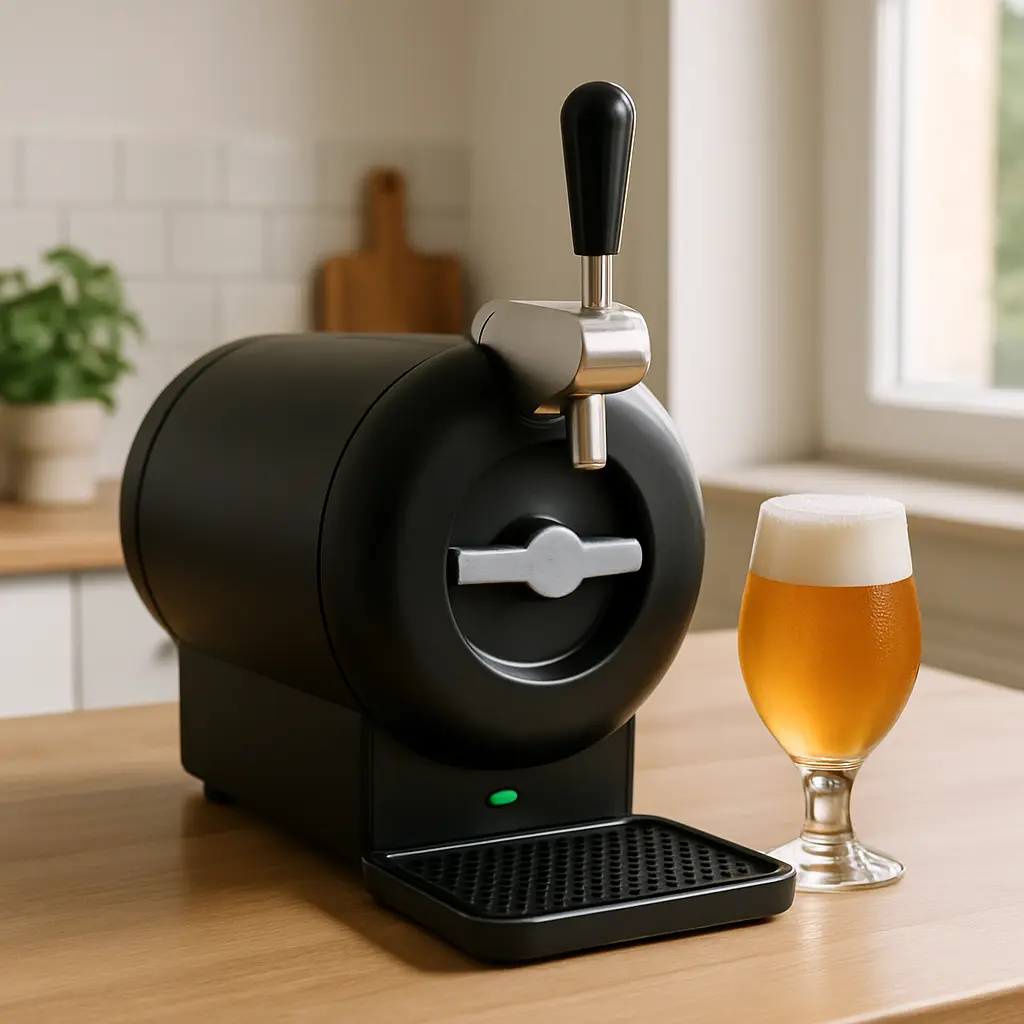 Tireuse à bière compacte Krups The SUB Compact YY4048FD noire avec fût Torp