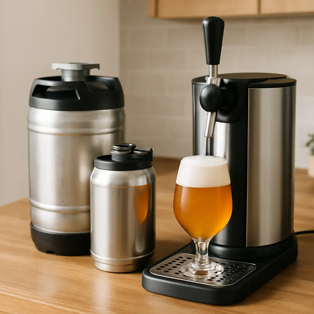 Fût 5 L ou 6 L pour votre tireuse : quelle différence, quel choix ?