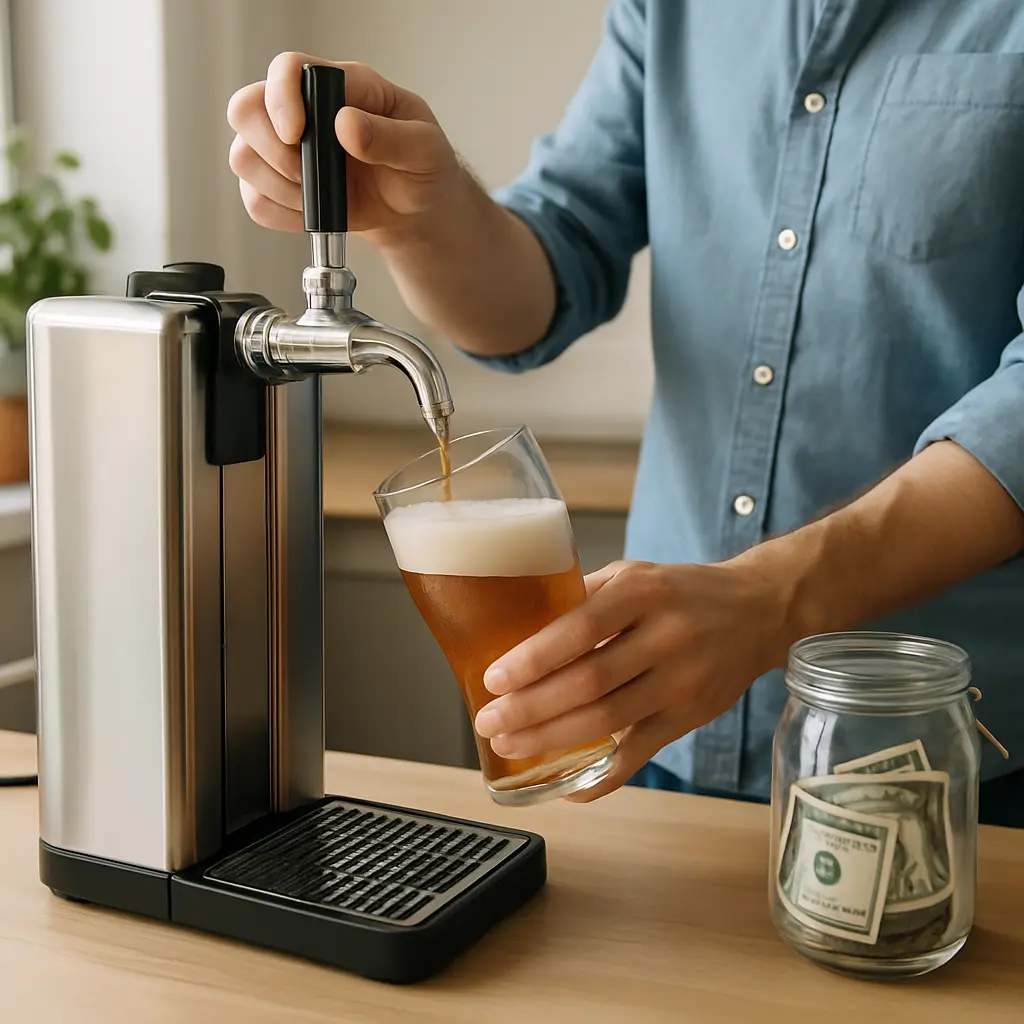 Comment économiser de l’argent avec une tireuse à bière maison ?