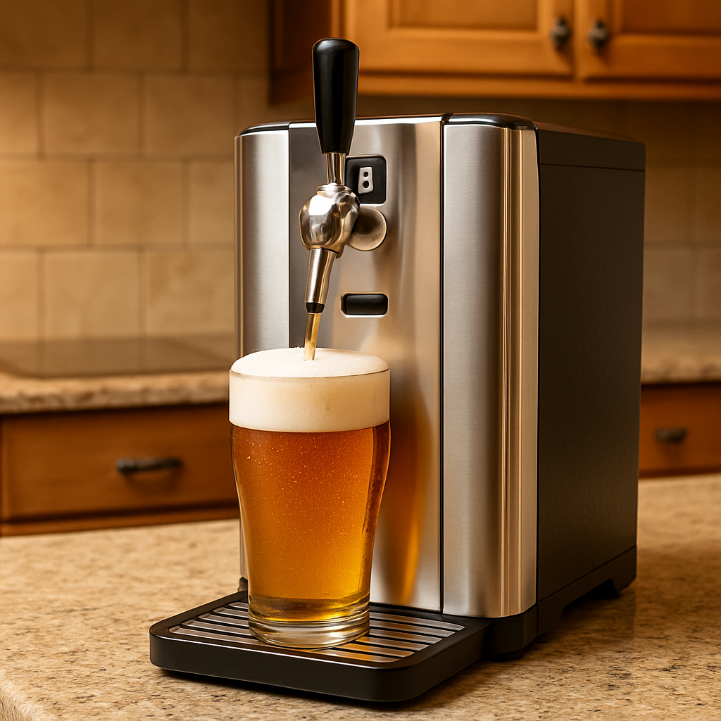 Tireuse à bière H.Koenig BW1890 en inox avec écran LED