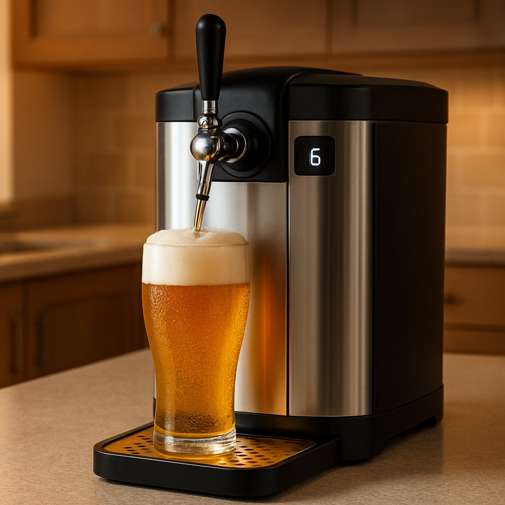 Tireuse à bière H.Koenig BW1688 noir et inox avec écran LED