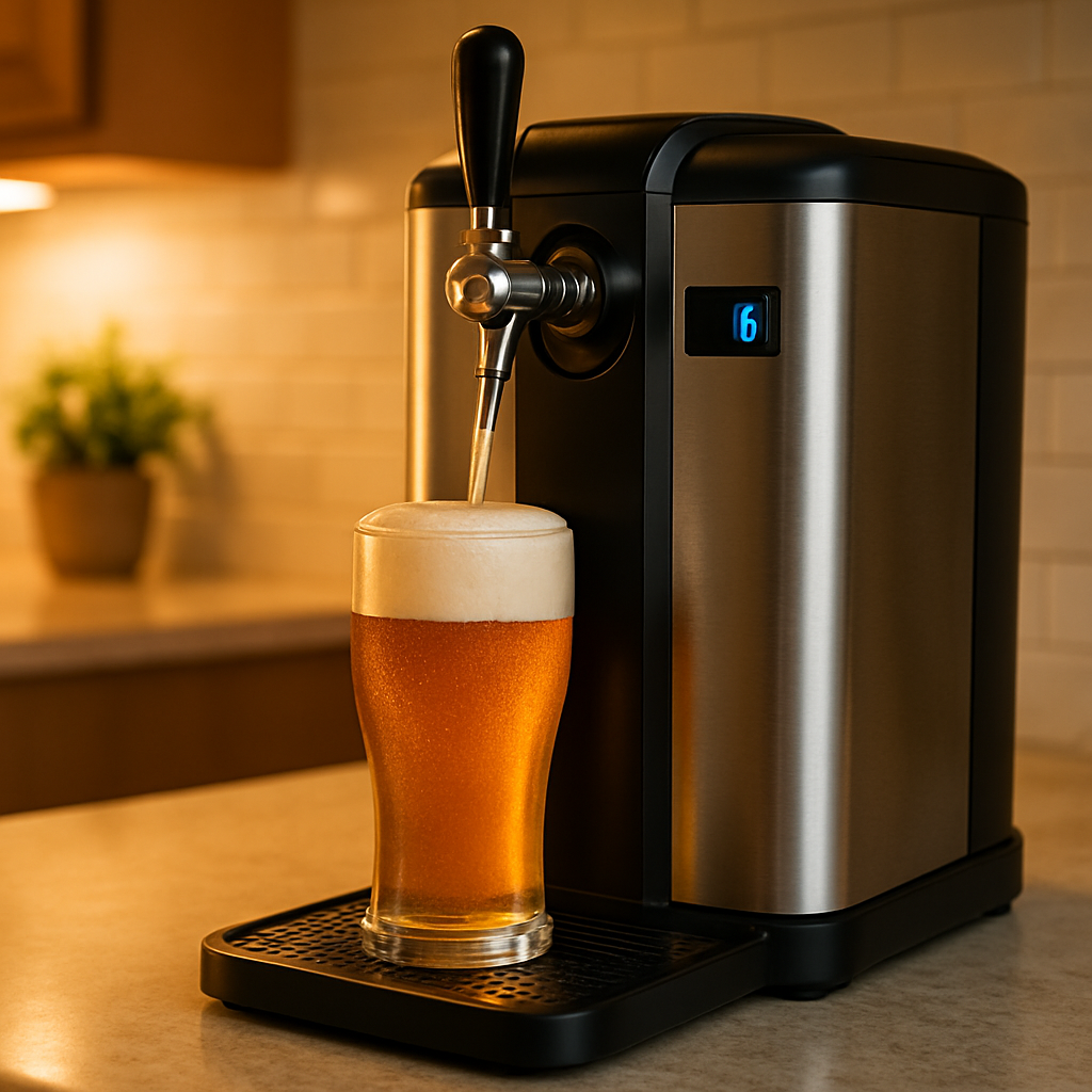 Tireuse à bière H.Koenig BW1778 en inox pour fûts 5 L universels